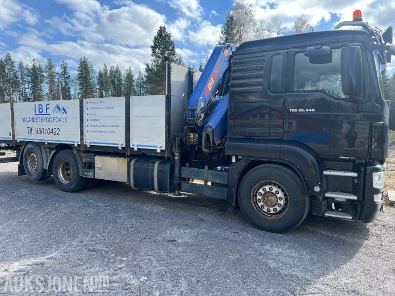 2010 MAN TGS 26.440 KRANBIL PM 22SP KRAN MED FJERNKONTROLL - Camião grua: foto 4 2010 MAN TGS 26.440 KRANBIL PM 22SP KRAN MED FJERNKONTROLL - Camião grua: foto 4