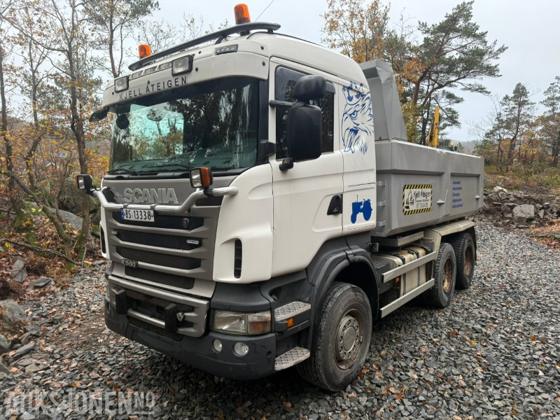 2010 Scania R560 6x4 tippbil / tandem / navreduksjon - Camião basculante: foto 2 2010 Scania R560 6x4 tippbil / tandem / navreduksjon - Camião basculante: foto 2