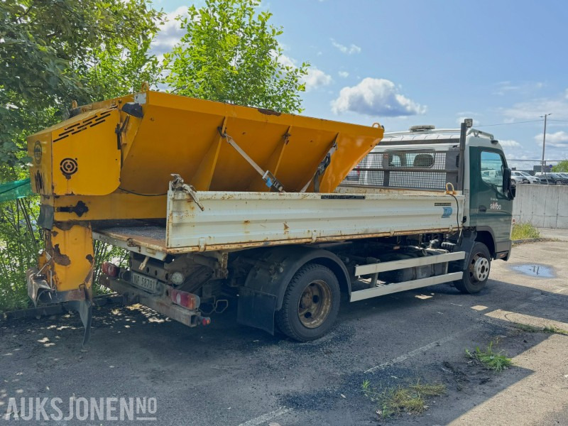 2011 Mitsubishi Canter planbil m/spreder | Meyer MDV | takbøyle | Isri - Camião de caixa aberta/ Plataforma: foto 5 2011 Mitsubishi Canter planbil m/spreder | Meyer MDV | takbøyle | Isri - Camião de caixa aberta/ Plataforma: foto 5