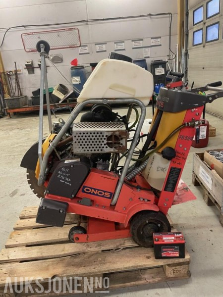 2012 Husqvarna FS524 selvgående gulvsag - Equipamento de construção: foto 3 2012 Husqvarna FS524 selvgående gulvsag - Equipamento de construção: foto 3