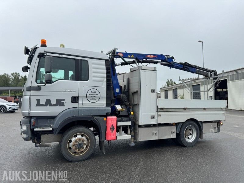 2012 MAN TGM kranbil med masse utstyr 4X4 - Camião grua: foto 2 2012 MAN TGM kranbil med masse utstyr 4X4 - Camião grua: foto 2