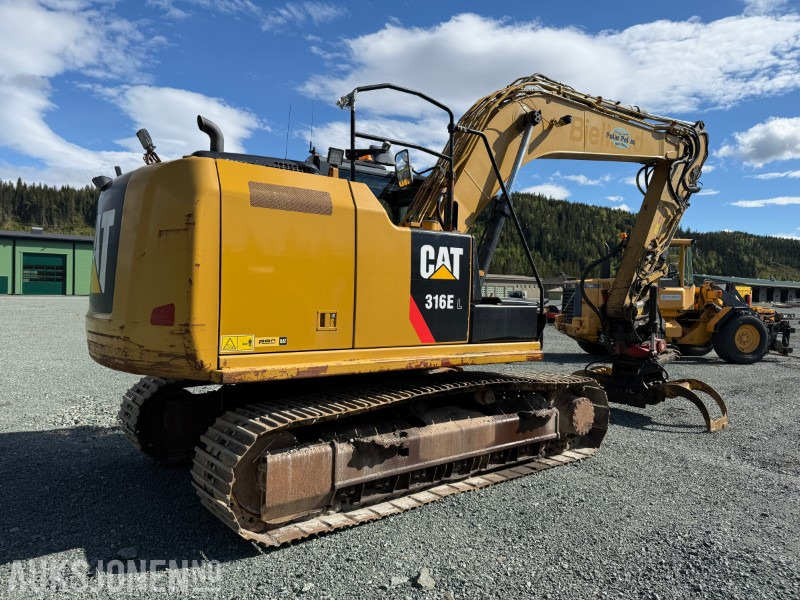 2013 Caterpillar 316E beltegraver – 2013-modell med rotortilt og sorteringsklo - Escavadeira: foto 3 2013 Caterpillar 316E beltegraver – 2013-modell med rotortilt og sorteringsklo - Escavadeira: foto 3