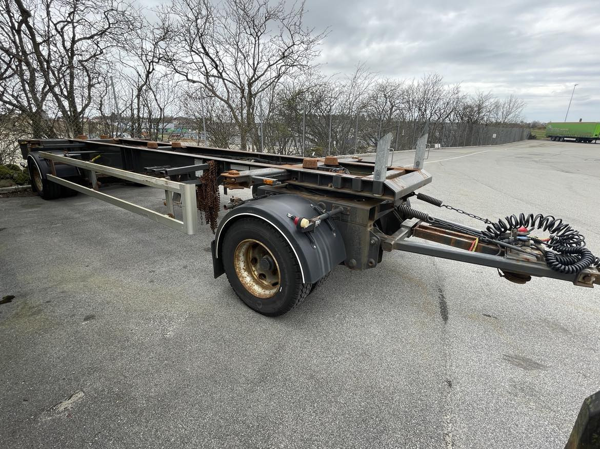 2013 HFR 2 Axle Full Trailer Containerchassie. 2 akslet. - Reboque transportador de contêineres/ Caixa móvel: foto 2 2013 HFR 2 Axle Full Trailer Containerchassie. 2 akslet. - Reboque transportador de contêineres/ Caixa móvel: foto 2