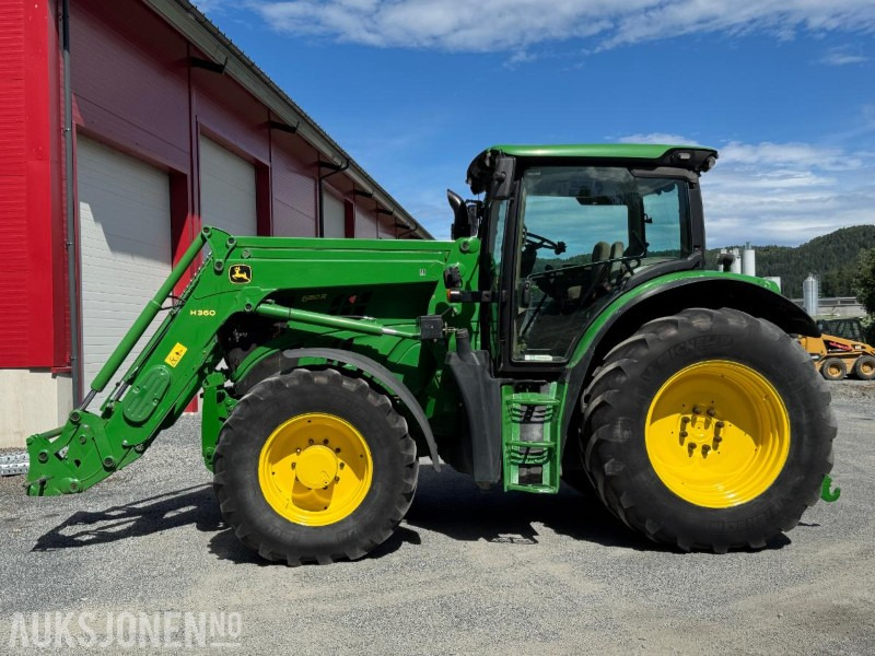 2013 John Deere 6150R traktor med frontlaster / Nylig EU-godkjent - Trator: foto 2 2013 John Deere 6150R traktor med frontlaster / Nylig EU-godkjent - Trator: foto 2