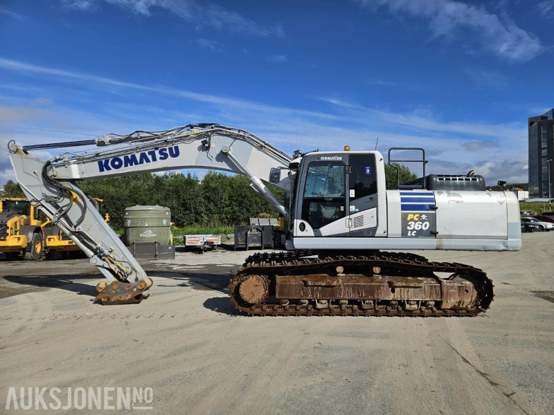 2013 Komatsu PC360LC-10 - Graveskuff - Sentralsmøring - HK - 9769T - Escavadeira: foto 1 2013 Komatsu PC360LC-10 - Graveskuff - Sentralsmøring - HK - 9769T - Escavadeira: foto 1