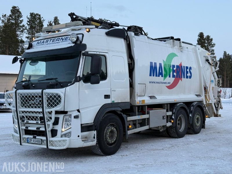 2013 Volvo FM – Renovasjonsbil – JOAB Anaconda HD – Kran – 358 257 km - Caminhão de lixo: foto 1 2013 Volvo FM – Renovasjonsbil – JOAB Anaconda HD – Kran – 358 257 km - Caminhão de lixo: foto 1