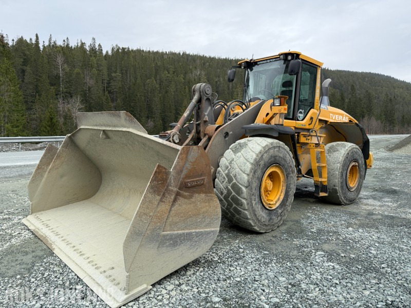2013 Volvo L150G hjullaster - spakstyring - video - Pá carregadora de rodas: foto 1 2013 Volvo L150G hjullaster - spakstyring - video - Pá carregadora de rodas: foto 1
