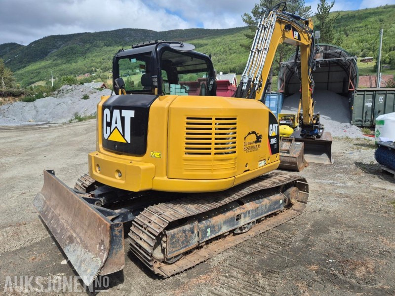 2014 Cat 308E 2 CR beltegraver, med tiltrotator/gripekasett - Escavadeira: foto 5 2014 Cat 308E 2 CR beltegraver, med tiltrotator/gripekasett - Escavadeira: foto 5