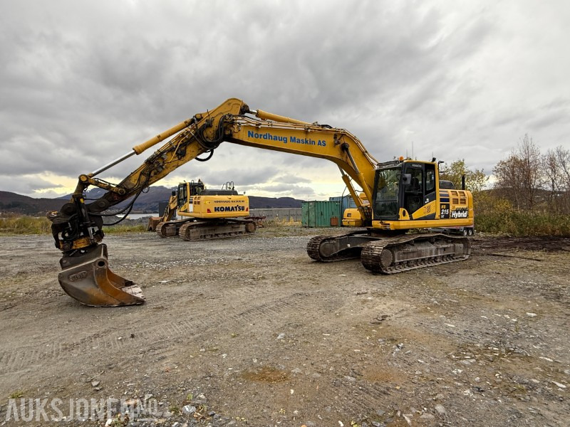 2014 Komatsu Hb 215-2 Gravemaskin - Leica GPS - Engcon Tilt - 7035T - Escavadeira: foto 1 2014 Komatsu Hb 215-2 Gravemaskin - Leica GPS - Engcon Tilt - 7035T - Escavadeira: foto 1