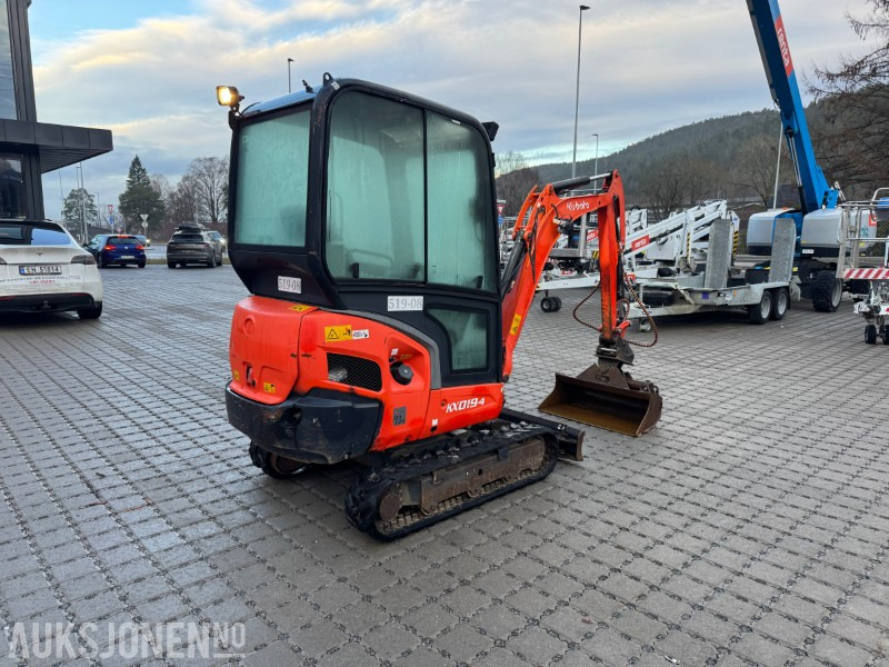 2014 Kubota KX019-4 minigraver - 4225 timer - Mini escavadeira: foto 5 2014 Kubota KX019-4 minigraver - 4225 timer - Mini escavadeira: foto 5