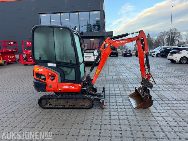 2014 Kubota KX019-4 minigraver - 4225 timer - Mini escavadeira: foto 4 2014 Kubota KX019-4 minigraver - 4225 timer - Mini escavadeira: foto 4