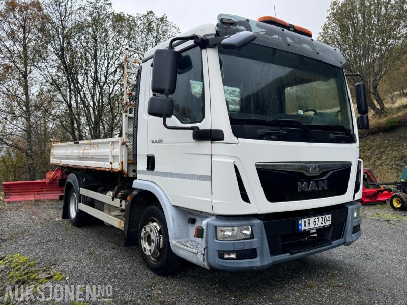 2014 MAN TGL 8.180 Tippbil - Treveis tipp - Euro 6 - Gått 150.000 km - Nylig EU godkjent - Camião basculante: foto 3 2014 MAN TGL 8.180 Tippbil - Treveis tipp - Euro 6 - Gått 150.000 km - Nylig EU godkjent - Camião basculante: foto 3