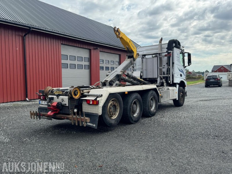 2014 Mercedes-Benz Arocs 32518x4 krokbil med Palfinger T20A knekkbar krokarm 326148km - Camião polibenne: foto 4 2014 Mercedes-Benz Arocs 32518x4 krokbil med Palfinger T20A knekkbar krokarm 326148km - Camião polibenne: foto 4
