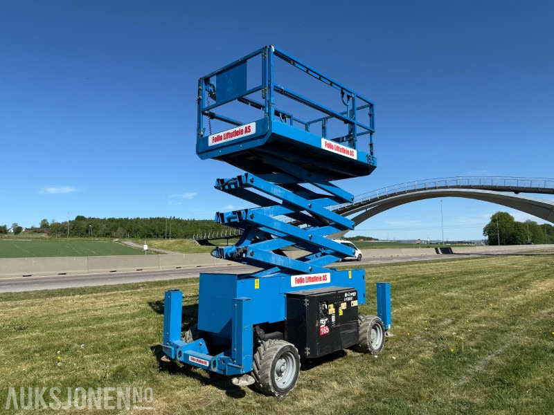 2015 Genie 4069 BE Hybrid terreng sakselift, årskontroll, merkefrie hjul - Plataforma aérea: foto 1 2015 Genie 4069 BE Hybrid terreng sakselift, årskontroll, merkefrie hjul - Plataforma aérea: foto 1