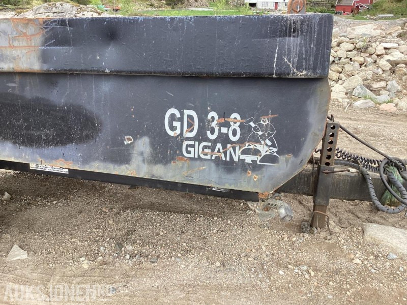 2015 Gigant 3 til 8 Dumperhenger - Dumper: foto 3 2015 Gigant 3 til 8 Dumperhenger - Dumper: foto 3