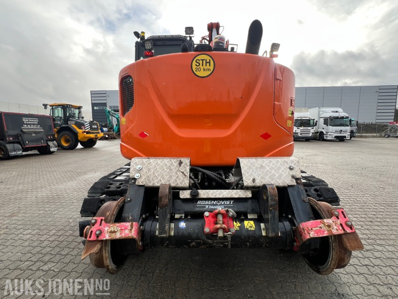 2015 Hitachi ZX135-US Rail maskin med henger, tilt, klype, 6 skuffer, klype - Escavadeira: foto 4 2015 Hitachi ZX135-US Rail maskin med henger, tilt, klype, 6 skuffer, klype - Escavadeira: foto 4