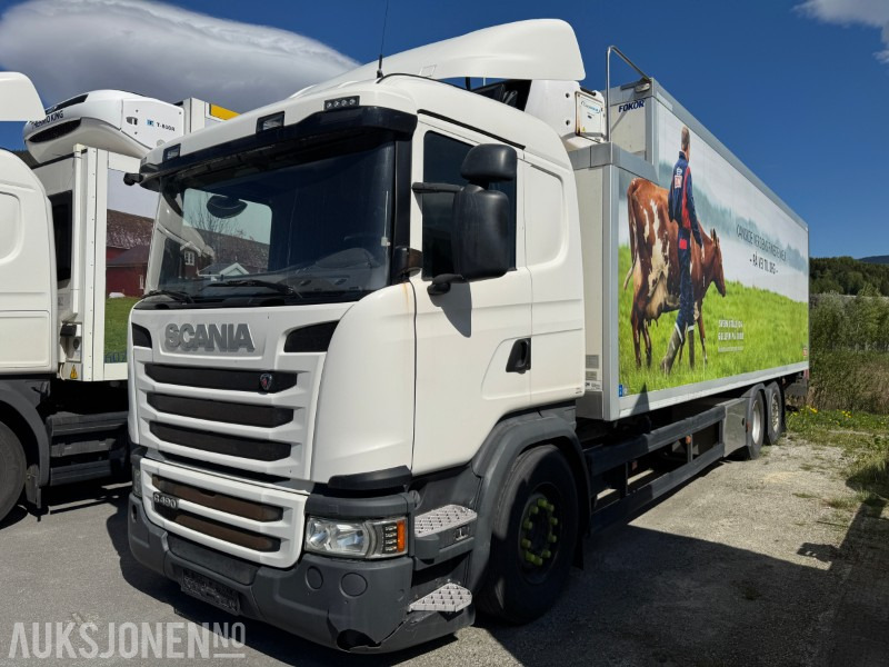 2015 Scania G-serie skapbil med kjøleaggregat og løftelem. Euro 6 - Camião furgão: foto 1 2015 Scania G-serie skapbil med kjøleaggregat og løftelem. Euro 6 - Camião furgão: foto 1