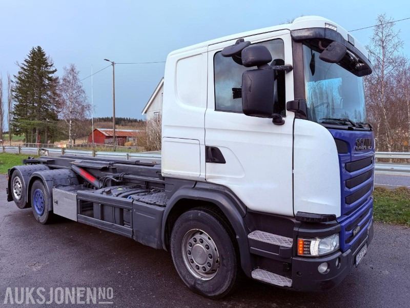 2015 Scania G450 EURO 6 444933 km - Styrbar boggi og Webasto - Camião polibenne: foto 3 2015 Scania G450 EURO 6 444933 km - Styrbar boggi og Webasto - Camião polibenne: foto 3