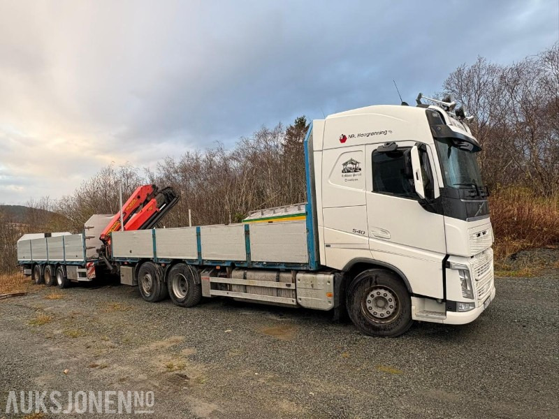 2015 VOLVO FH540 6x2 KRANBIL med Palfinger PK16502 - Camião grua: foto 4 2015 VOLVO FH540 6x2 KRANBIL med Palfinger PK16502 - Camião grua: foto 4