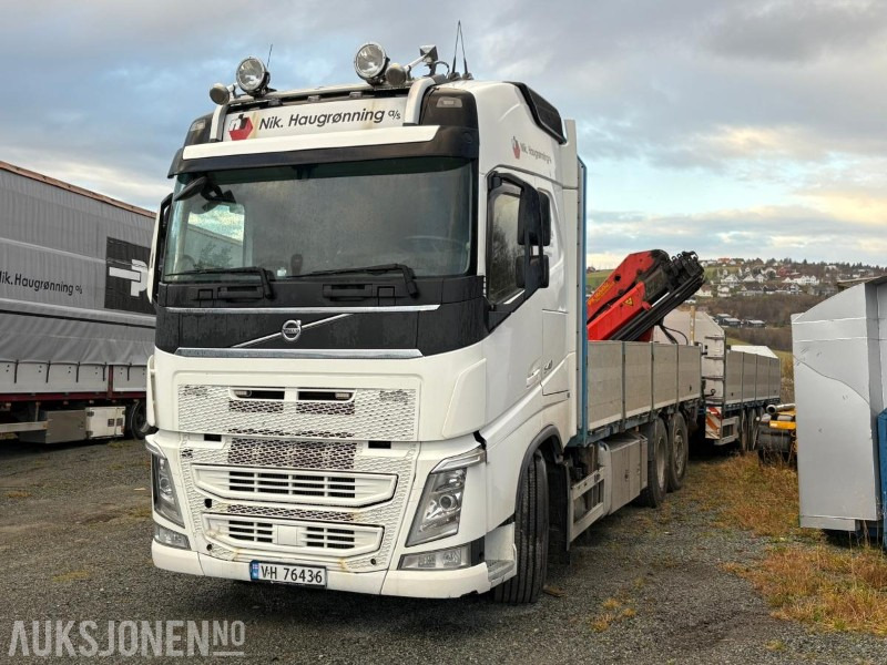 2015 VOLVO FH540 6x2 KRANBIL med Palfinger PK16502 - Camião grua: foto 1 2015 VOLVO FH540 6x2 KRANBIL med Palfinger PK16502 - Camião grua: foto 1
