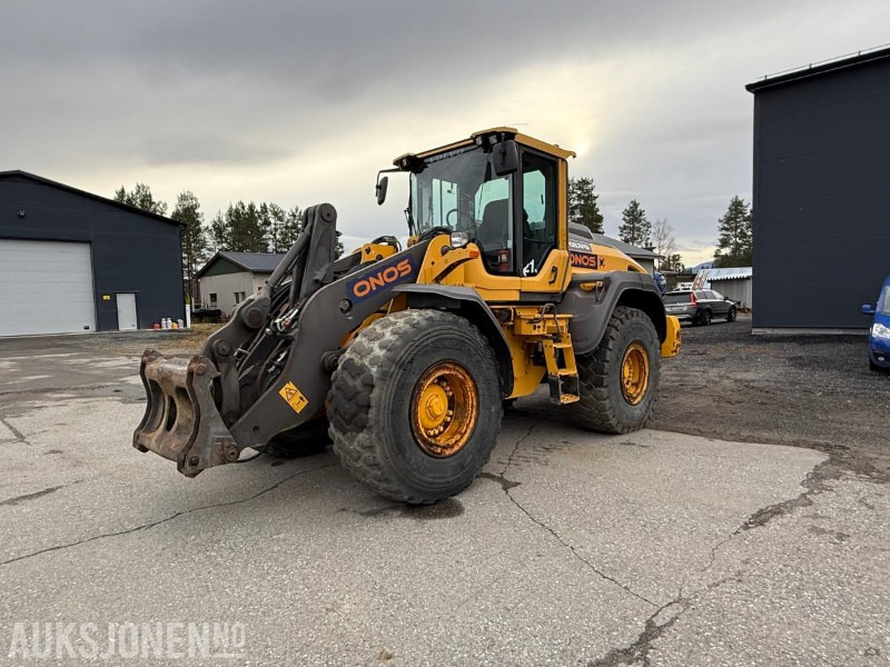 2015 Volvo L110H Hjullaster - Skuff - Rigget for Reptail - 5022T - Pá carregadora de rodas: foto 1 2015 Volvo L110H Hjullaster - Skuff - Rigget for Reptail - 5022T - Pá carregadora de rodas: foto 1