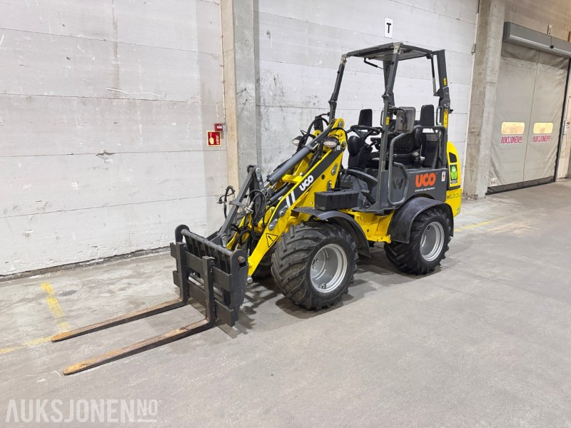 2015 Wacker Neuson WL20e elektrisk hjullaster med pallegafler, skuffe og lader - Mini pá carregadora: foto 4 2015 Wacker Neuson WL20e elektrisk hjullaster med pallegafler, skuffe og lader - Mini pá carregadora: foto 4