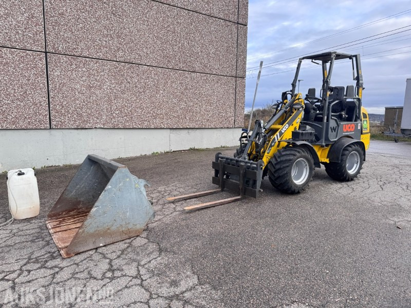 2015 Wacker Neuson WL20e elektrisk hjullaster med pallegafler, skuffe og lader - Mini pá carregadora: foto 1 2015 Wacker Neuson WL20e elektrisk hjullaster med pallegafler, skuffe og lader - Mini pá carregadora: foto 1