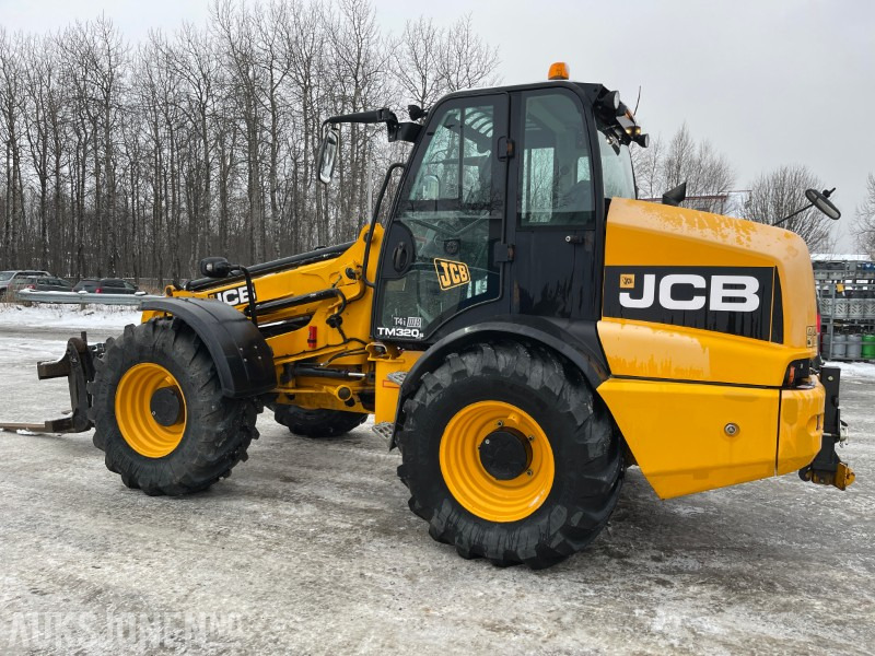 2016 JCB TM 320S 4WD hjullaster med teleskop, to skuffer, pallegafler, og kun 1732 timer - Pá carregadora de rodas: foto 4 2016 JCB TM 320S 4WD hjullaster med teleskop, to skuffer, pallegafler, og kun 1732 timer - Pá carregadora de rodas: foto 4