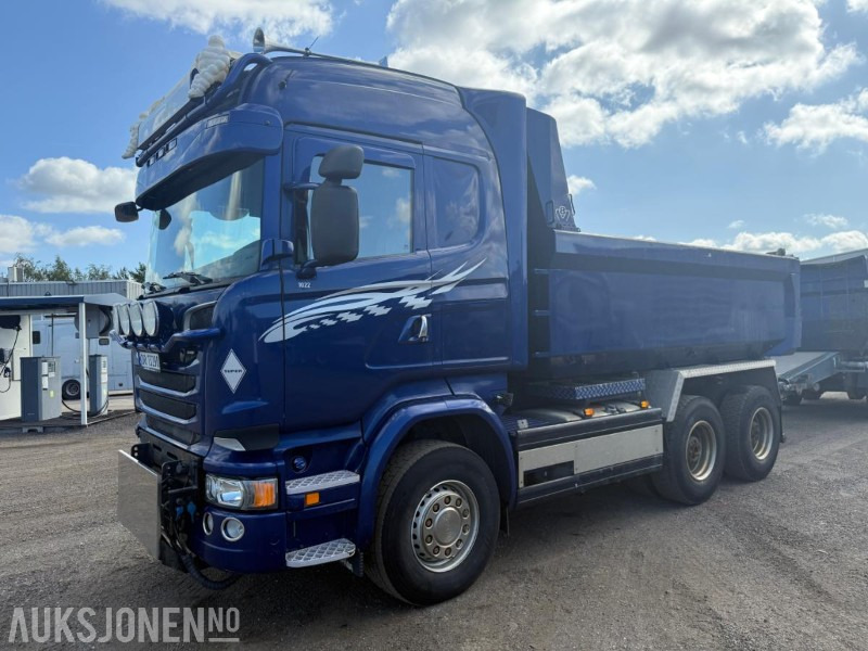 2016 Scania R730 6X4 Euro6 TIPPBIL M/ NOR SLEP HENGER BRØYTERIGGET NYLIG EU GODKJENT. - Camião basculante: foto 5 2016 Scania R730 6X4 Euro6 TIPPBIL M/ NOR SLEP HENGER BRØYTERIGGET NYLIG EU GODKJENT. - Camião basculante: foto 5