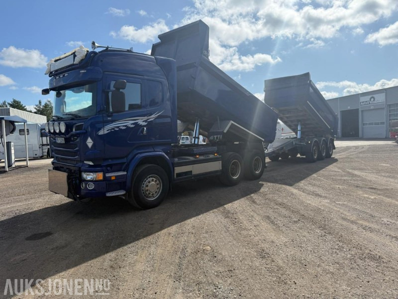 2016 Scania R730 6X4 Euro6 TIPPBIL M/ NOR SLEP HENGER BRØYTERIGGET NYLIG EU GODKJENT. - Camião basculante: foto 3 2016 Scania R730 6X4 Euro6 TIPPBIL M/ NOR SLEP HENGER BRØYTERIGGET NYLIG EU GODKJENT. - Camião basculante: foto 3