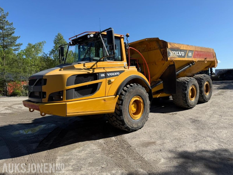 2016 Volvo A30G DUMPER SERVICEHISTORIKK SENTRALSMØRING. - Dumper: foto 1 2016 Volvo A30G DUMPER SERVICEHISTORIKK SENTRALSMØRING. - Dumper: foto 1