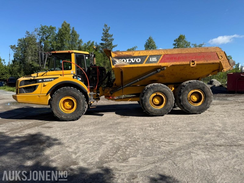 2016 Volvo A30G DUMPER SERVICEHISTORIKK SENTRALSMØRING. - Dumper: foto 3 2016 Volvo A30G DUMPER SERVICEHISTORIKK SENTRALSMØRING. - Dumper: foto 3
