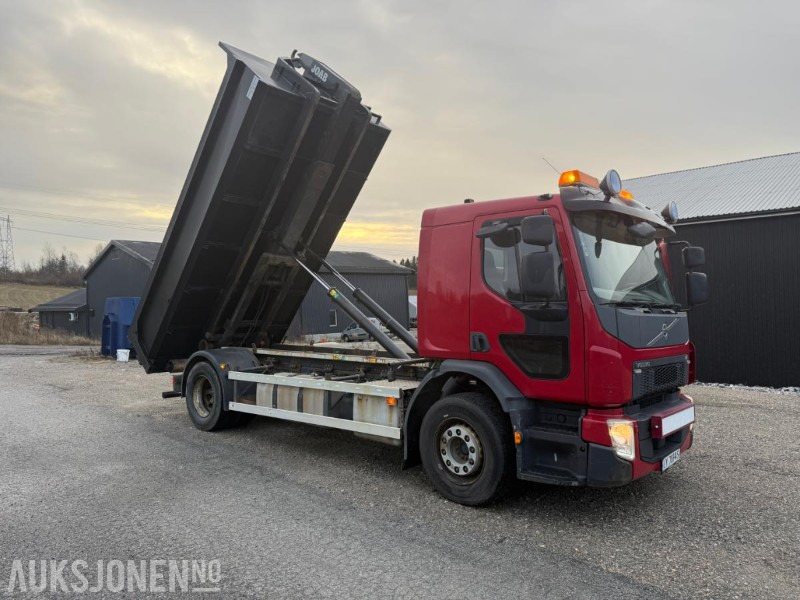 2016 Volvo FE 320 4X2 KROKBIL M/10 KUBIKKS GRUSKASSE - JOABKROK - SERVICEHISTORIKK. - Camião polibenne: foto 2 2016 Volvo FE 320 4X2 KROKBIL M/10 KUBIKKS GRUSKASSE - JOABKROK - SERVICEHISTORIKK. - Camião polibenne: foto 2