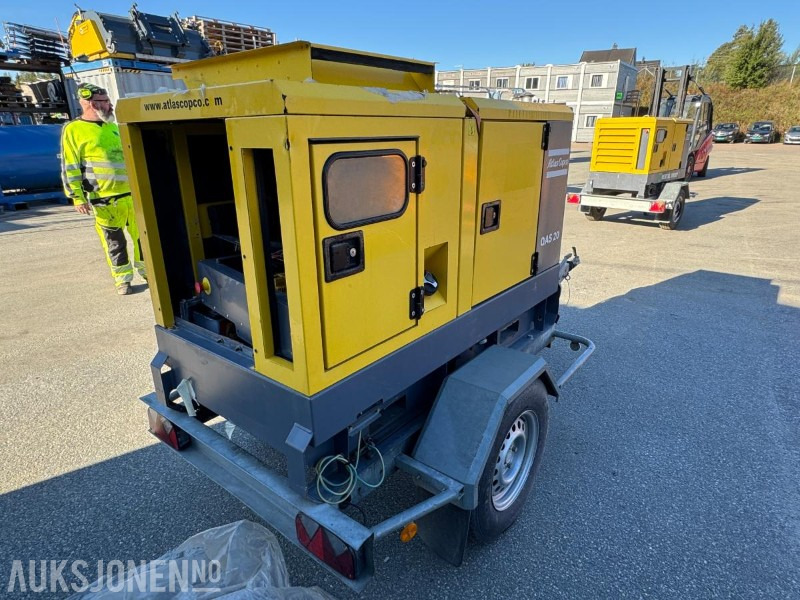 2017 Atlas Copco QAS 20 strømaggregat 20KVA / rep objekt - Equipamento de construção: foto 5 2017 Atlas Copco QAS 20 strømaggregat 20KVA / rep objekt - Equipamento de construção: foto 5