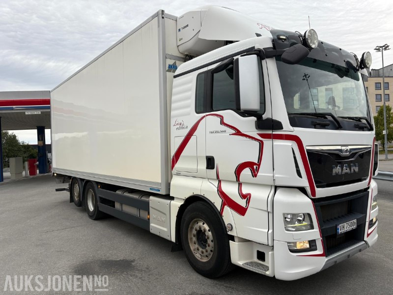 2017 MAN TGX 26.560 6x2 skapbil - kjøl/frys - Camião furgão: foto 3 2017 MAN TGX 26.560 6x2 skapbil - kjøl/frys - Camião furgão: foto 3