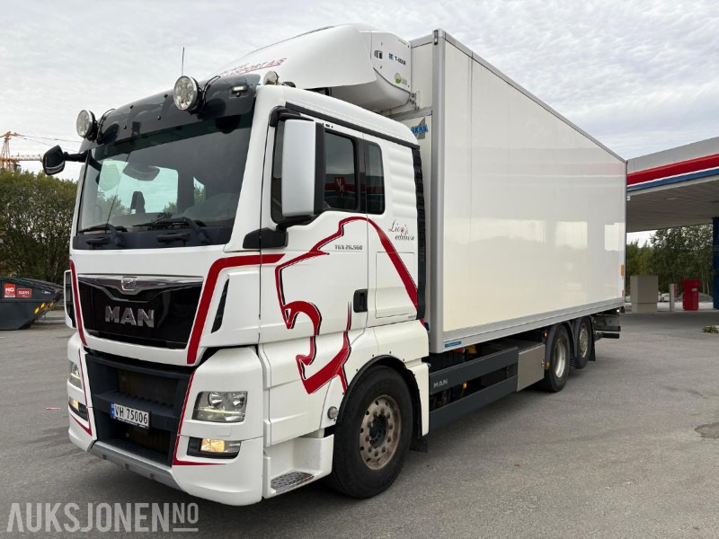 2017 MAN TGX 26.560 6x2 skapbil - kjøl/frys - Camião furgão: foto 1 2017 MAN TGX 26.560 6x2 skapbil - kjøl/frys - Camião furgão: foto 1