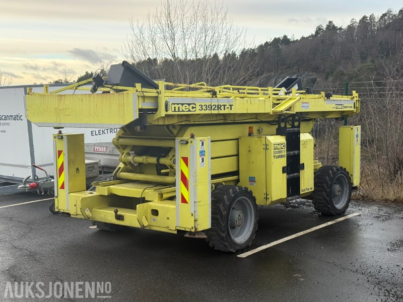 2017 MEC 3392RT-T sakselift – 10 m – 1 200 kg – Rep.objekt - Plataforma aérea: foto 1 2017 MEC 3392RT-T sakselift – 10 m – 1 200 kg – Rep.objekt - Plataforma aérea: foto 1