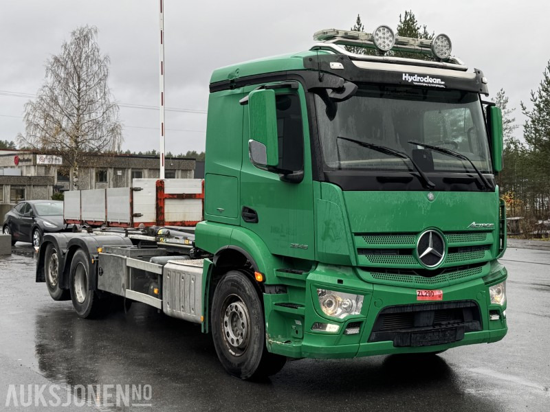 2017 MERCEDES-BENZ ACTROS 2546 6X2 KROKBIL JOAB EURO6 RETARDER VBG KAMERA LUFTFJÆRING - Camião polibenne: foto 3 2017 MERCEDES-BENZ ACTROS 2546 6X2 KROKBIL JOAB EURO6 RETARDER VBG KAMERA LUFTFJÆRING - Camião polibenne: foto 3