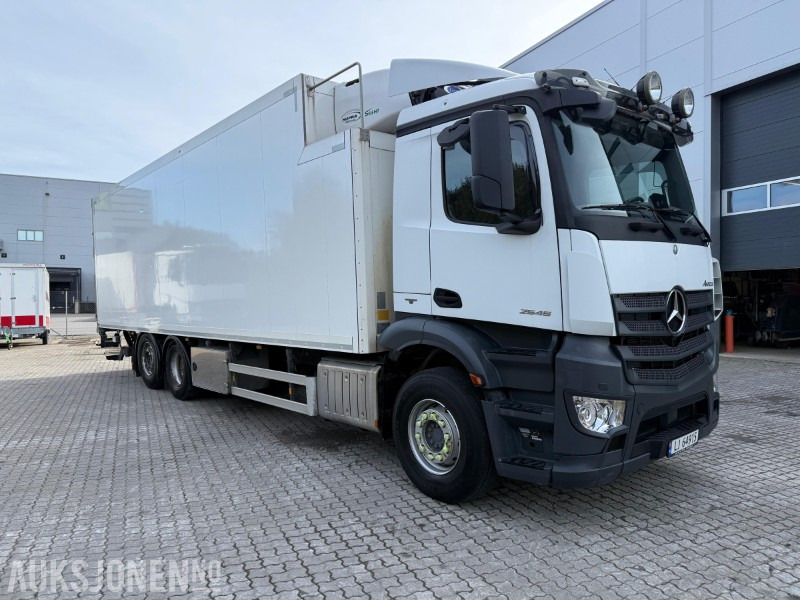 2017 Mercedes-Benz 2545L Antos skapbil med kjøling, multiratt, cruise, kjettinger, baklem, fjernkontroll - Camião furgão: foto 3 2017 Mercedes-Benz 2545L Antos skapbil med kjøling, multiratt, cruise, kjettinger, baklem, fjernkontroll - Camião furgão: foto 3
