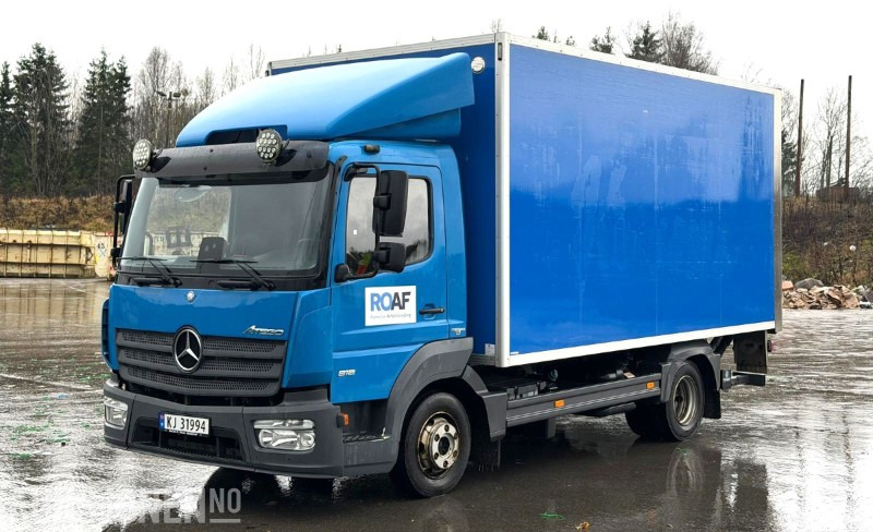 2017 Mercedes-Benz ATEGO 818 L skapbil | Palfinger lift | Ulefoss skap - Camião furgão: foto 1 2017 Mercedes-Benz ATEGO 818 L skapbil | Palfinger lift | Ulefoss skap - Camião furgão: foto 1