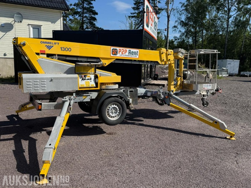 2017 Omme 1300EB - Tilhengerlift - Plataforma aérea: foto 1 2017 Omme 1300EB - Tilhengerlift - Plataforma aérea: foto 1
