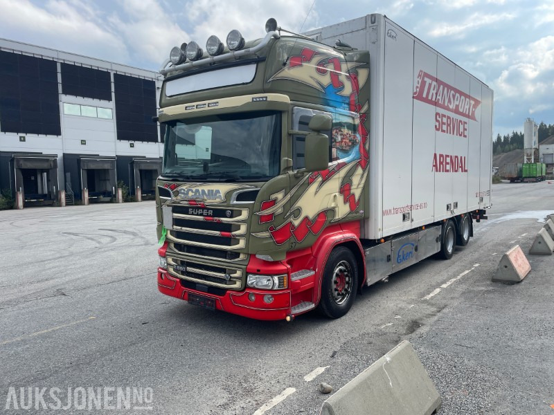 2017 Scania R-580 Ekeriskap m/fullside åpning - Camião furgão: foto 3 2017 Scania R-580 Ekeriskap m/fullside åpning - Camião furgão: foto 3