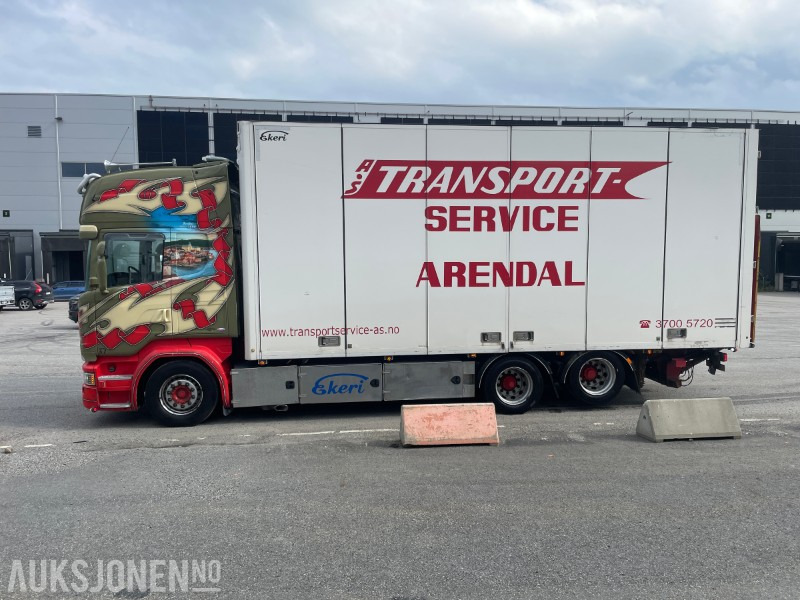 2017 Scania R-580 Ekeriskap m/fullside åpning - Camião furgão: foto 5 2017 Scania R-580 Ekeriskap m/fullside åpning - Camião furgão: foto 5
