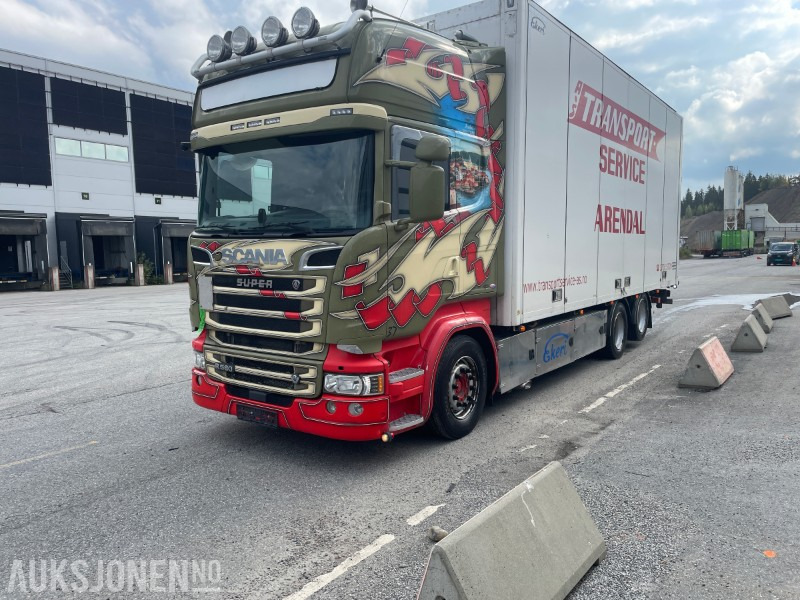 2017 Scania R-580 Ekeriskap m/fullside åpning - Camião furgão: foto 2 2017 Scania R-580 Ekeriskap m/fullside åpning - Camião furgão: foto 2
