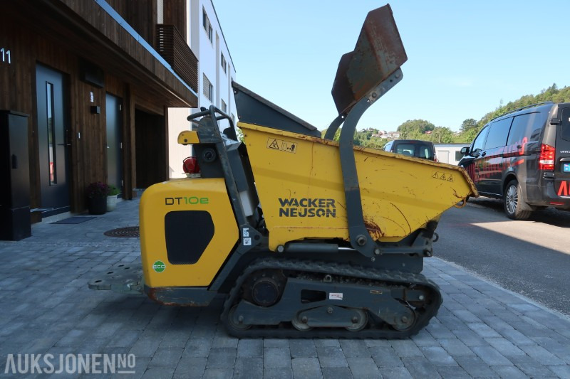 2017 Wacker Neuson DT10E - Elektrisk beltedumper med selvlaster - Nyttelast 1000 kg. - Timetall: 58 - Dumper: foto 4 2017 Wacker Neuson DT10E - Elektrisk beltedumper med selvlaster - Nyttelast 1000 kg. - Timetall: 58 - Dumper: foto 4