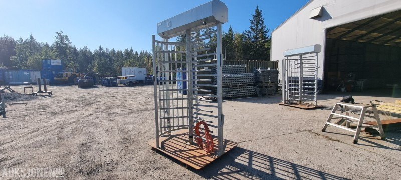 2018 Halsang personrondell med Infobric kortleser - Equipamento de construção: foto 1 2018 Halsang personrondell med Infobric kortleser - Equipamento de construção: foto 1