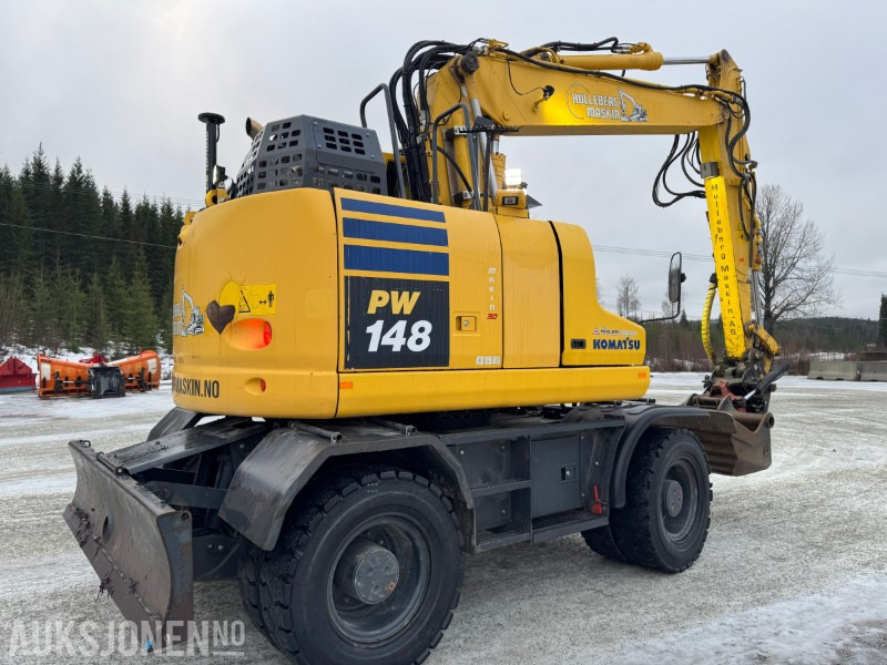 2018 Komatsu PW148-11 hjulmaskin MAKIN GPS, TILTROTATOR MASSE LYS, KAMERAER - Escavadeira de rodas: foto 5 2018 Komatsu PW148-11 hjulmaskin MAKIN GPS, TILTROTATOR MASSE LYS, KAMERAER - Escavadeira de rodas: foto 5