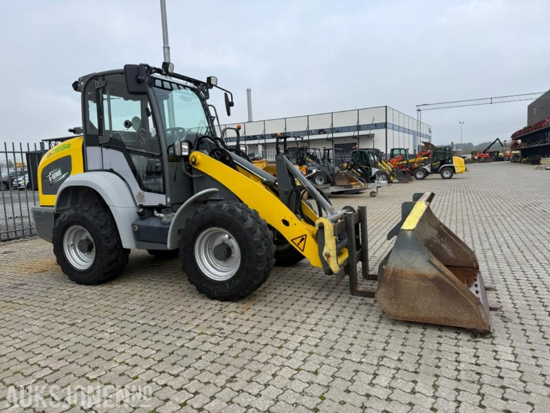 2018 Kramer 5055W HJULLASTER SERVICEHISTORIKK PALLEGAFLER SKUFF. - Pá carregadora de rodas: foto 2 2018 Kramer 5055W HJULLASTER SERVICEHISTORIKK PALLEGAFLER SKUFF. - Pá carregadora de rodas: foto 2