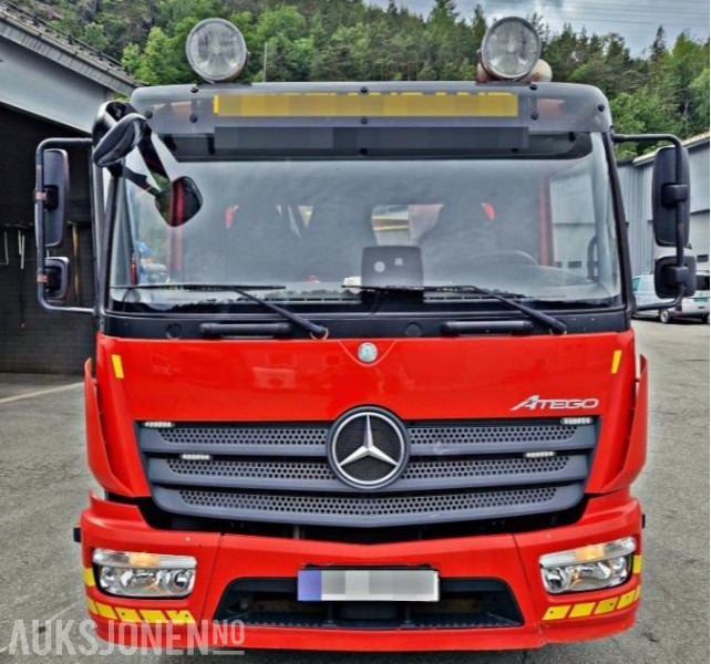 2018 Mercedes-Benz ATEGO med TEVOR PÅBYGG, Kjørebruer, Briller, Fjernkontroll, - Carro de bombeiro: foto 4 2018 Mercedes-Benz ATEGO med TEVOR PÅBYGG, Kjørebruer, Briller, Fjernkontroll, - Carro de bombeiro: foto 4