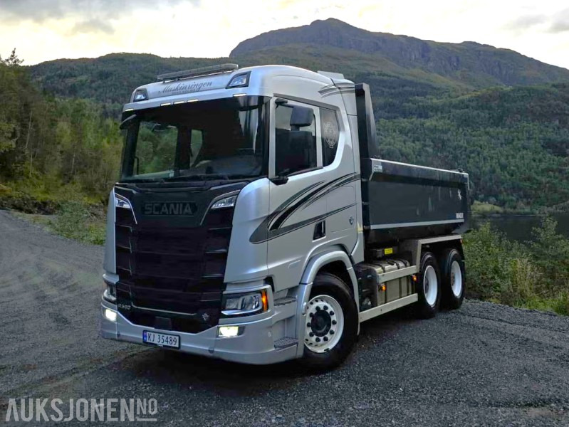2018 Scania R580 tippbil - 396 357 km - EU ok til 30.09.2026 - Camião basculante: foto 1 2018 Scania R580 tippbil - 396 357 km - EU ok til 30.09.2026 - Camião basculante: foto 1